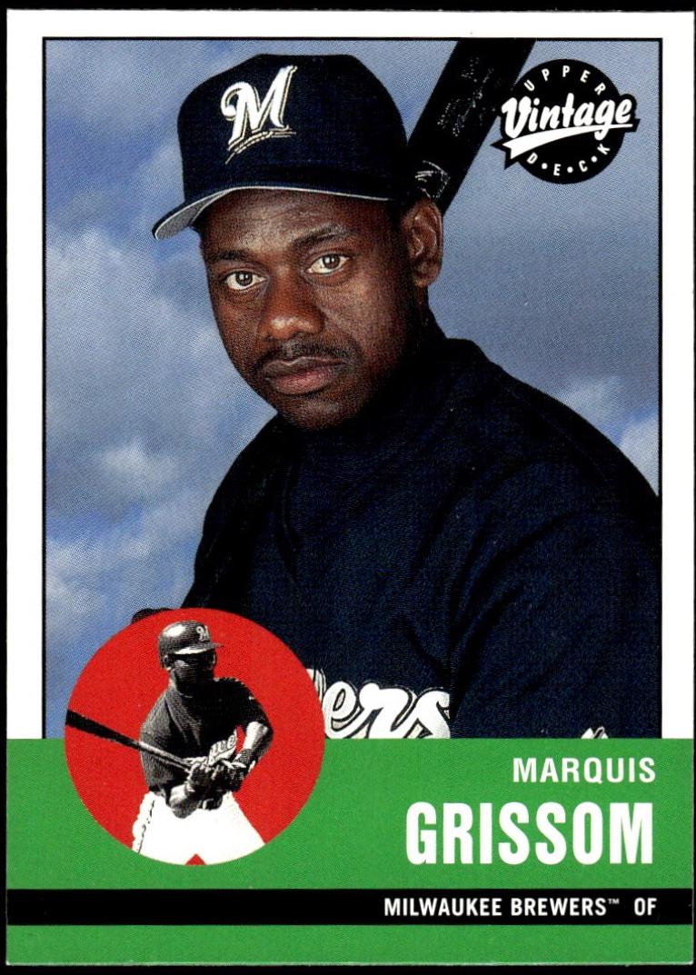 Marquis Grissom #191 2001 Upper Deck Vintage Baseball