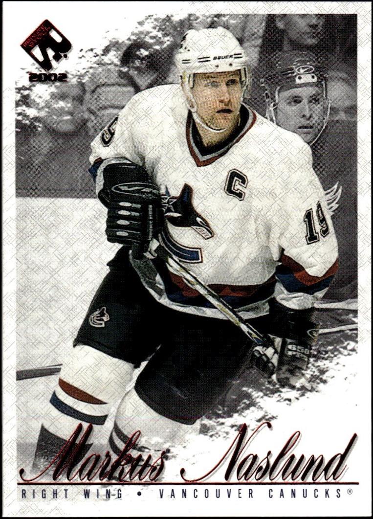 Markus Naslund #94 2001 Pacific Private Stock Hockey