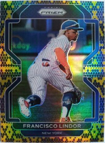 Francisco Lindor [Snake Skin Prizm] #156