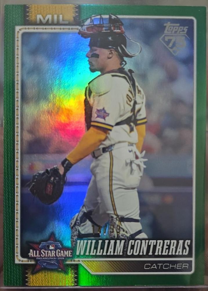 William Contreras #ASG-14 2026 Topps Update All Star Game Baseball