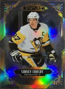 Sidney Crosby #4 Hockey Cards 2020 Upper Deck Stature