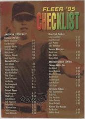Checklist #U-198 Baseball Cards 1995 Fleer Update Prices
