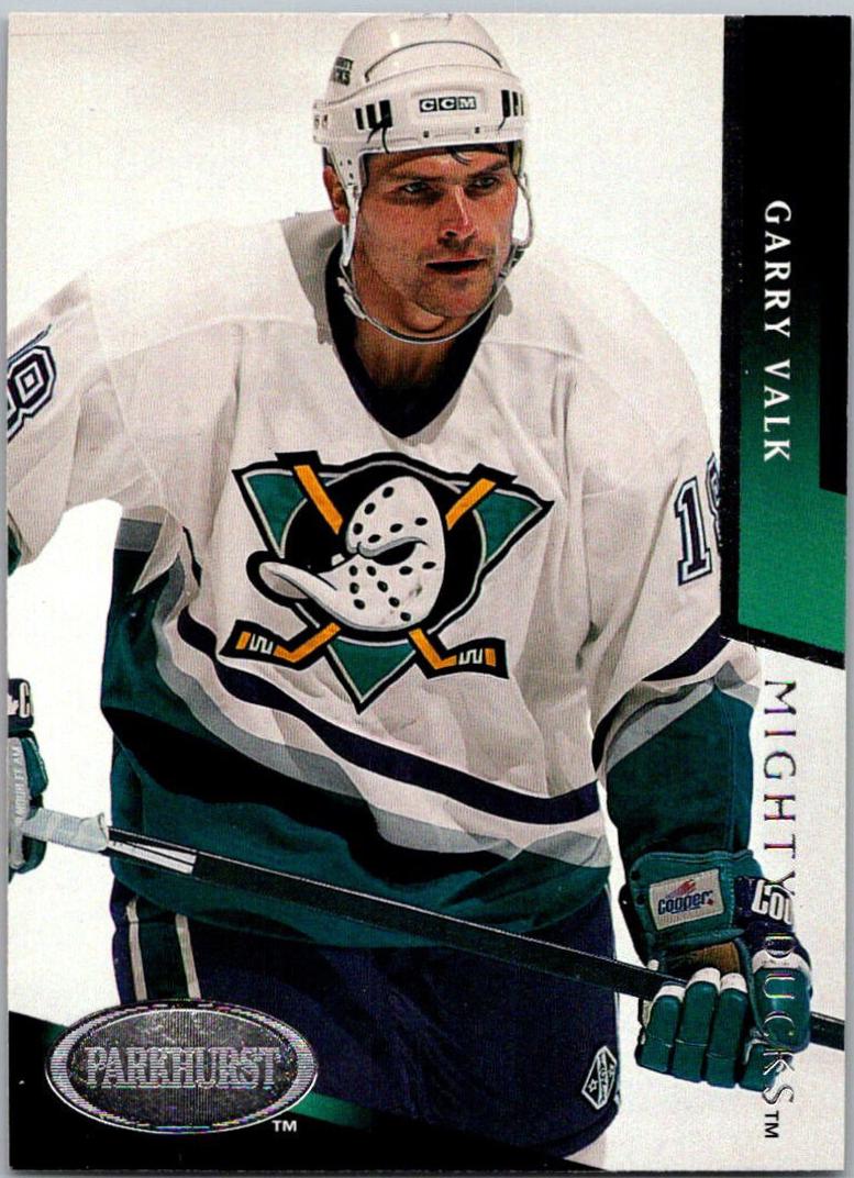 Garry Valk #4 Hockey Cards 1993 Parkhurst