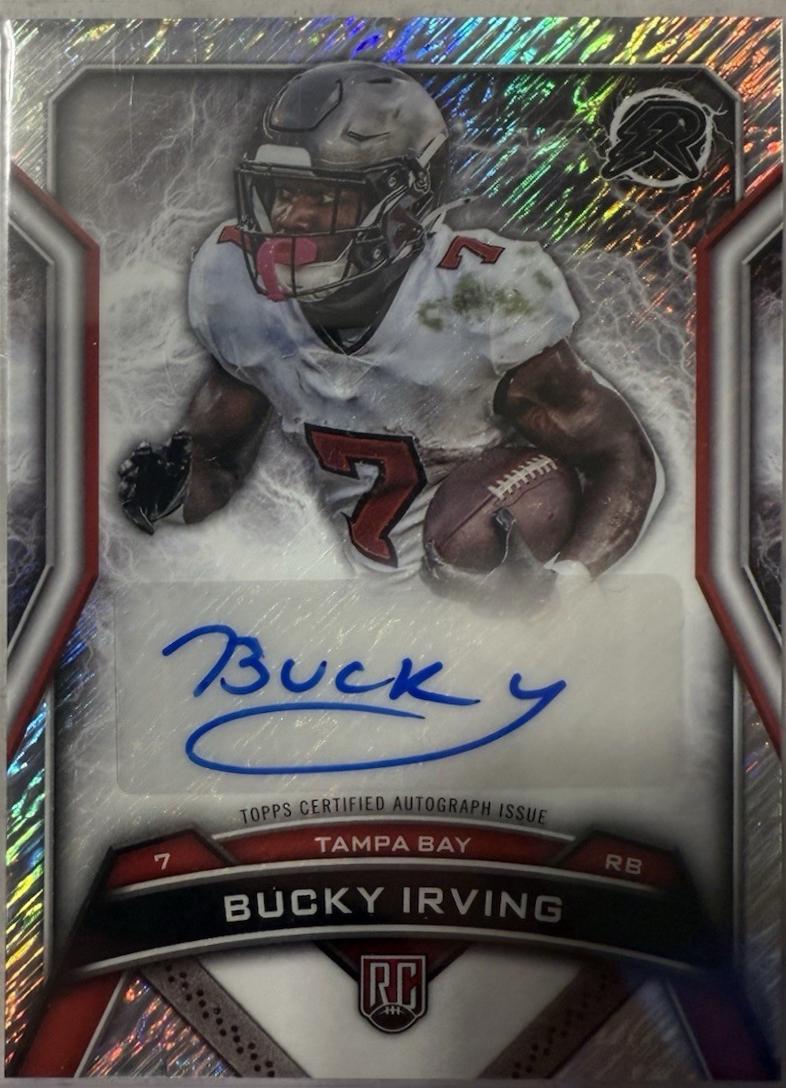 Bucky Irving [Silver Static] #RRS-BI