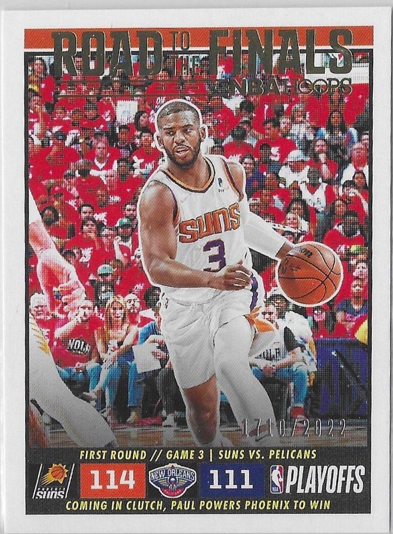 Chris Paul #23 Basketball Cards 2022 Panini Hoops Road to the Finals