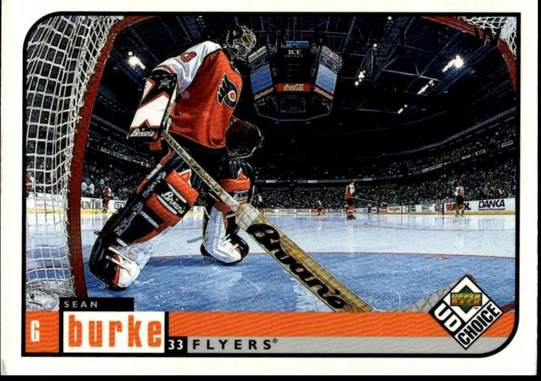 Sean Burke #147 1998-99 UD Choice Hockey
