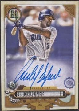 Carlos Delgado #GQA-CD Baseball Cards 2022 Topps Gypsy Queen Autographs