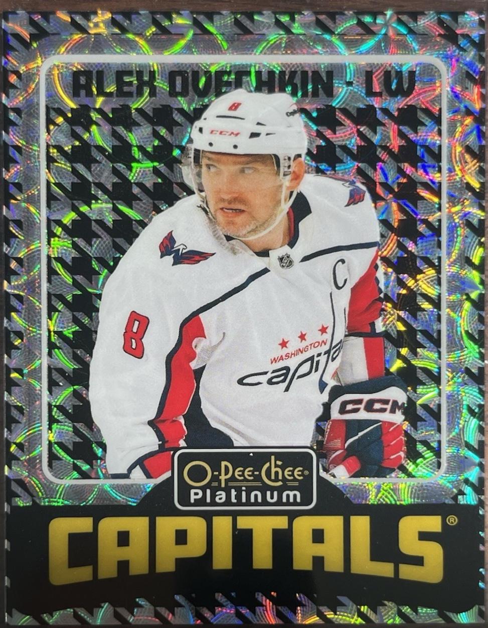 Alex Ovechkin [Houndstooth] #R3 Prices | 2024 O-Pee-Chee Platinum