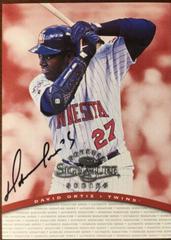 David Ortiz Prices | 1997 Panini Donruss Signature | Baseball Cards