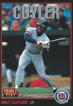 Milt Cuyler #44 1993 Triple Play Baseball