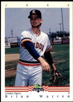 Brian Warren #174 1992 Classic Best Baseball