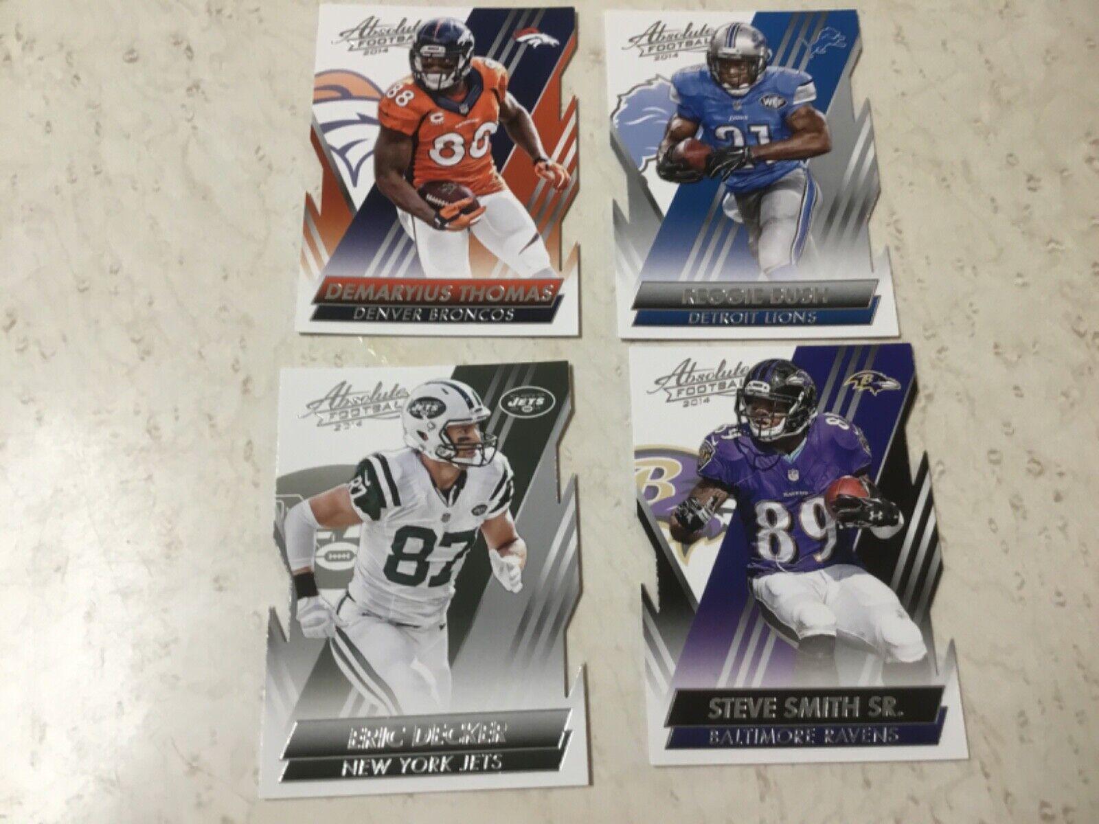 Steve Smith Sr. #4 Football Cards 2014 Panini Absolute
