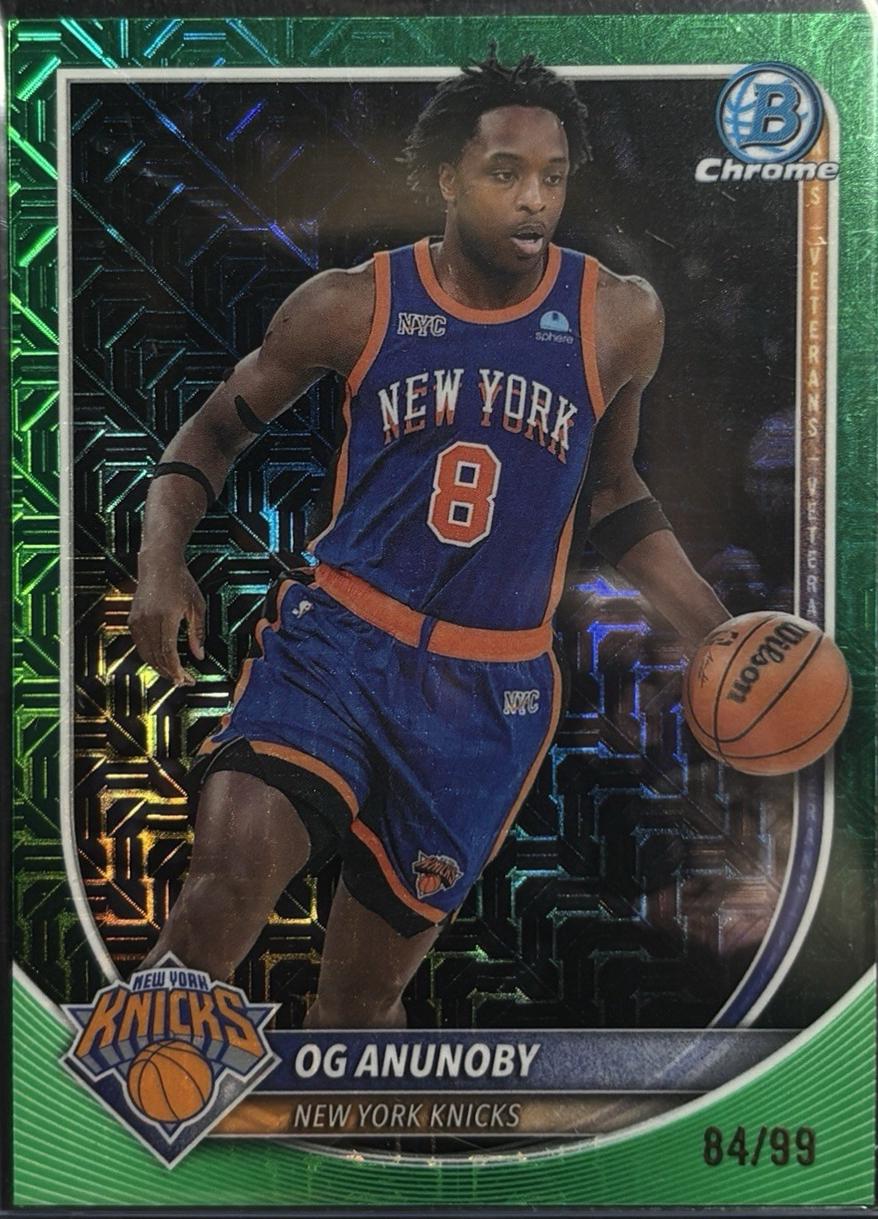 OG Anunoby [Green Mojo] #BCV-63