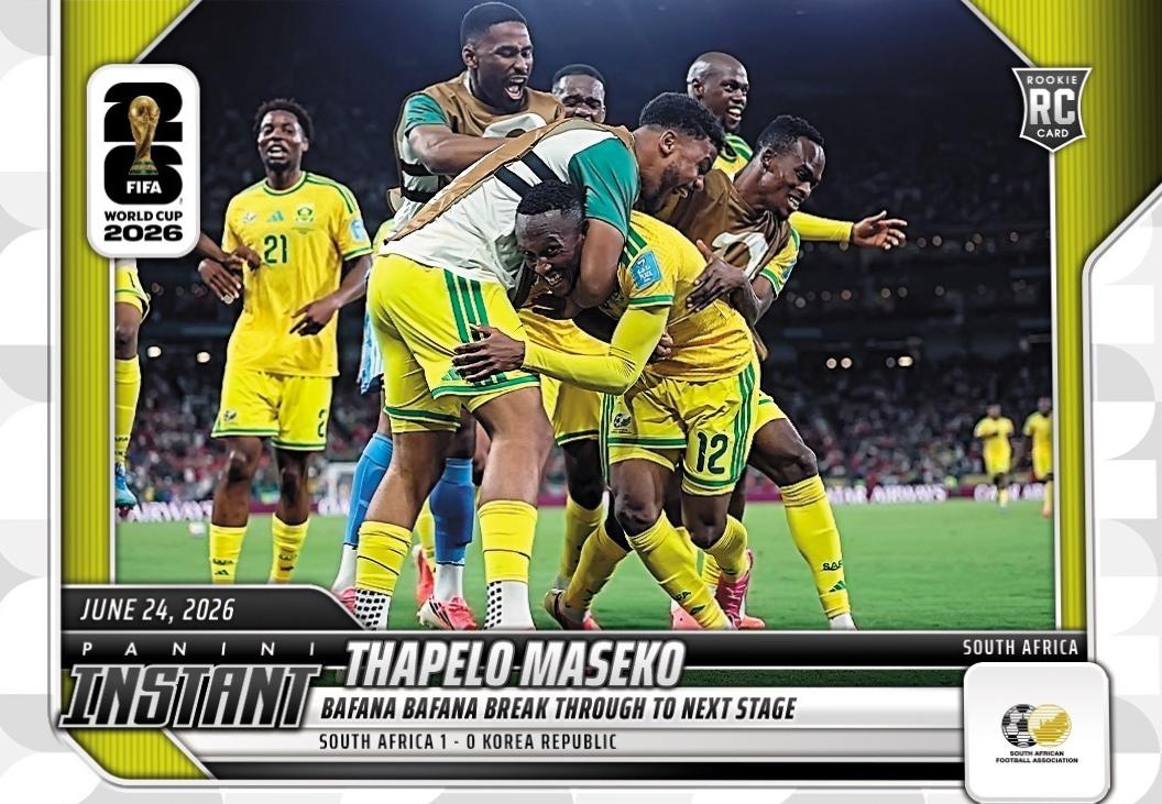 Thapelo Maseko #121 2026 Panini Instant FIFA