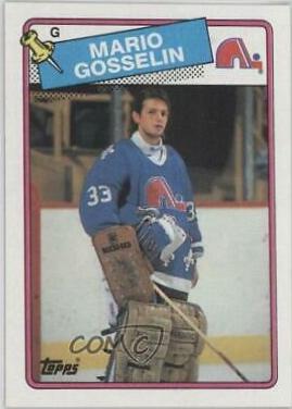 Mario Gosselin #173 1988-89 Topps Hockey