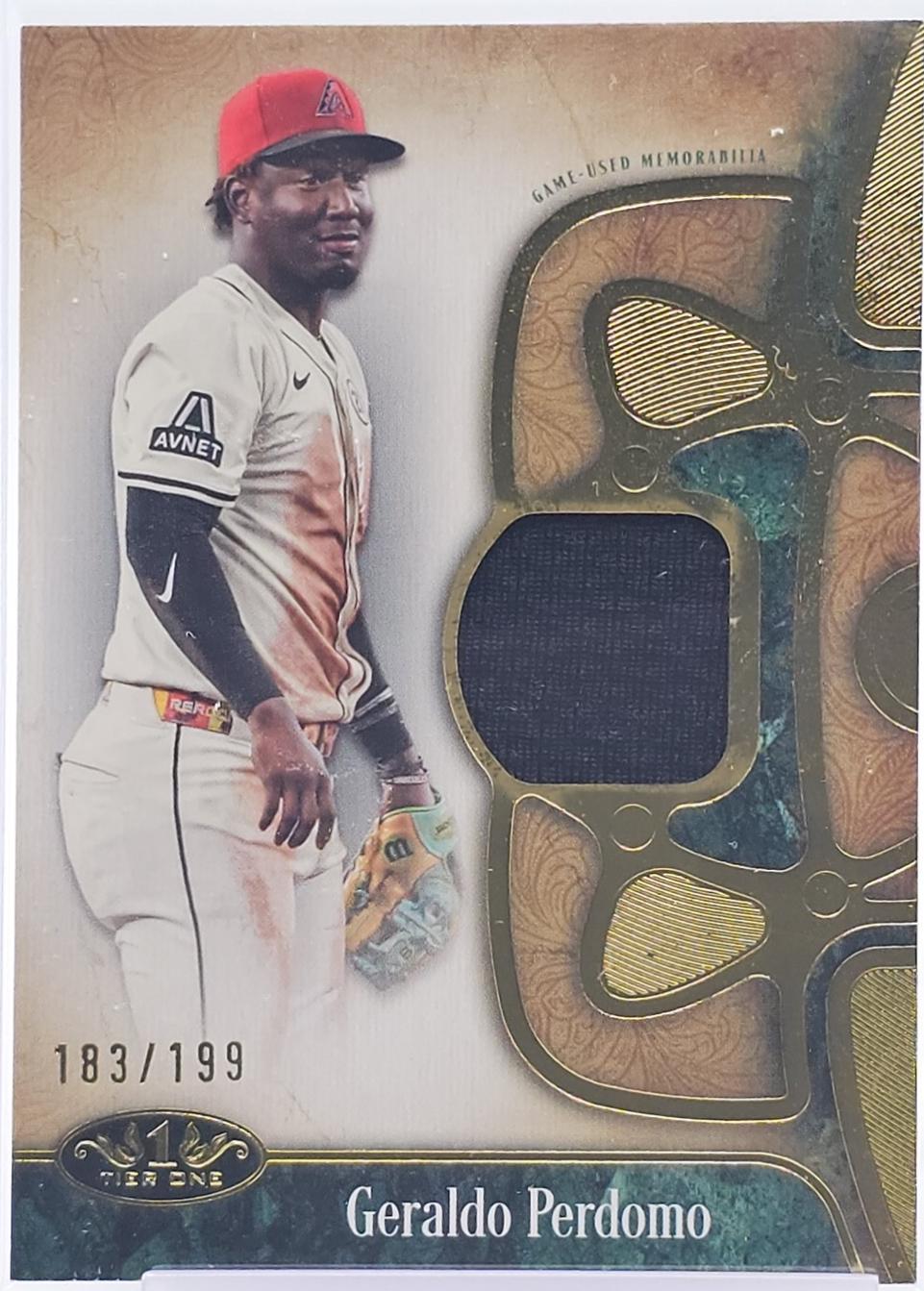 Geraldo Perdomo #T1R-GP 2026 Topps Tier One Baseball Tier One Relics