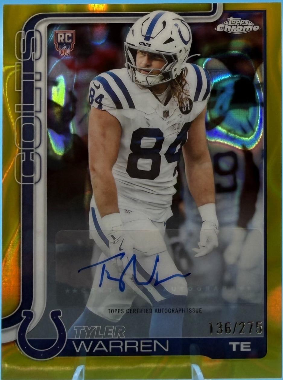 Tyler Warren [Yellow Lava Refractor] #RA-TWA