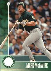 Mark McGwire [Press Proof Silver] #15 Baseball Cards 1996 Leaf Prices