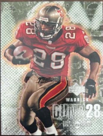 Warrick Dunn #108 2000 Upper Deck Black Diamond Football