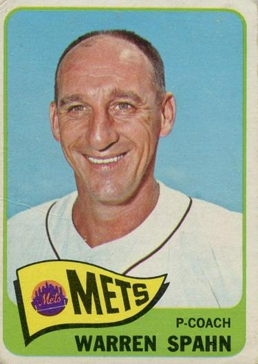 Warren Spahn #205 Cover Art