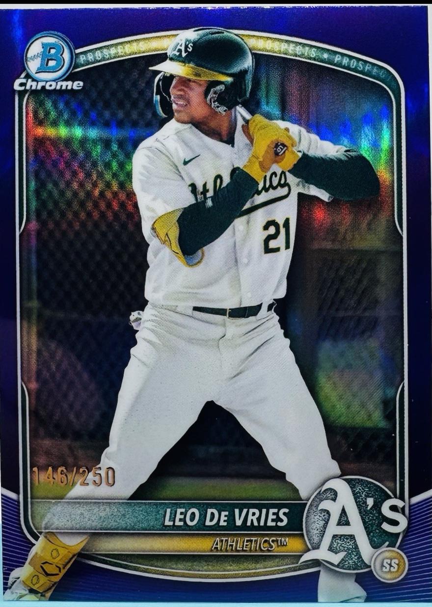 Leo De Vries [Purple Refractor] #BDC-87