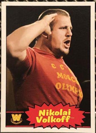 Nikolai Volkoff #94 Wrestling Cards 2012 Topps Heritage WWE