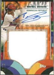 Rafael Devers [Orange Cracked Ice] #WBCRA-RD Prices | 2023 Topps