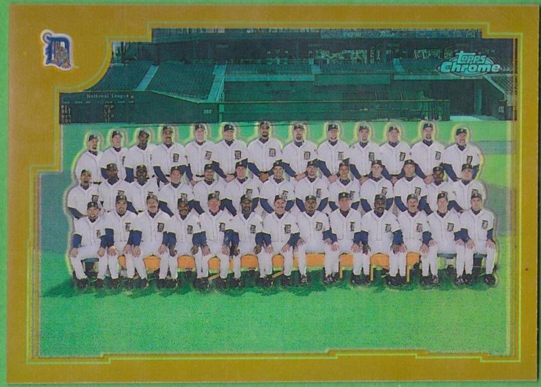 Detroit Tigers #632 2001 Topps Chrome Baseball