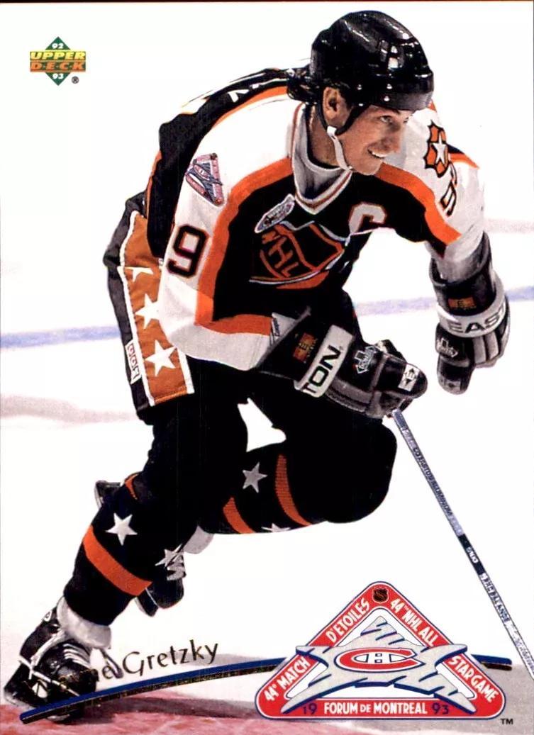 Wayne Gretzky #25 Hockey Cards 1992 Upper Deck Locker All Stars