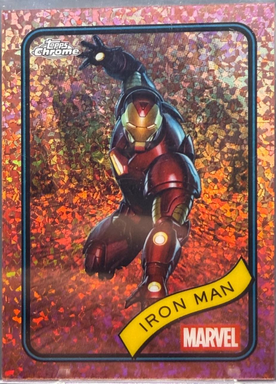 Iron Man Rose Gold Mini Diamonds Refractor