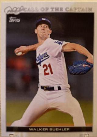 Walker Buehler #11 2022 Topps X Derek Jeter Baseball