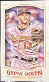 Manny Machado [Mini Batting] #128