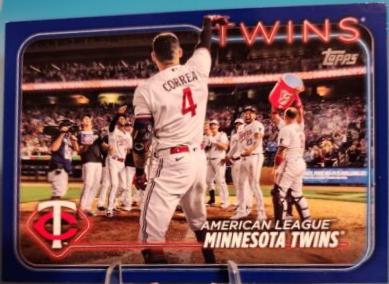Minnesota Twins [Royal Blue] (2024 Topps)