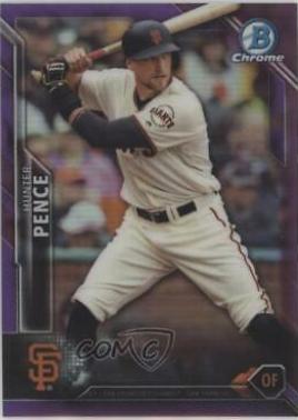 Hunter Pence [Purple Refractor] #12