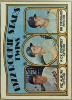 Twins 1972 Rookie Stars