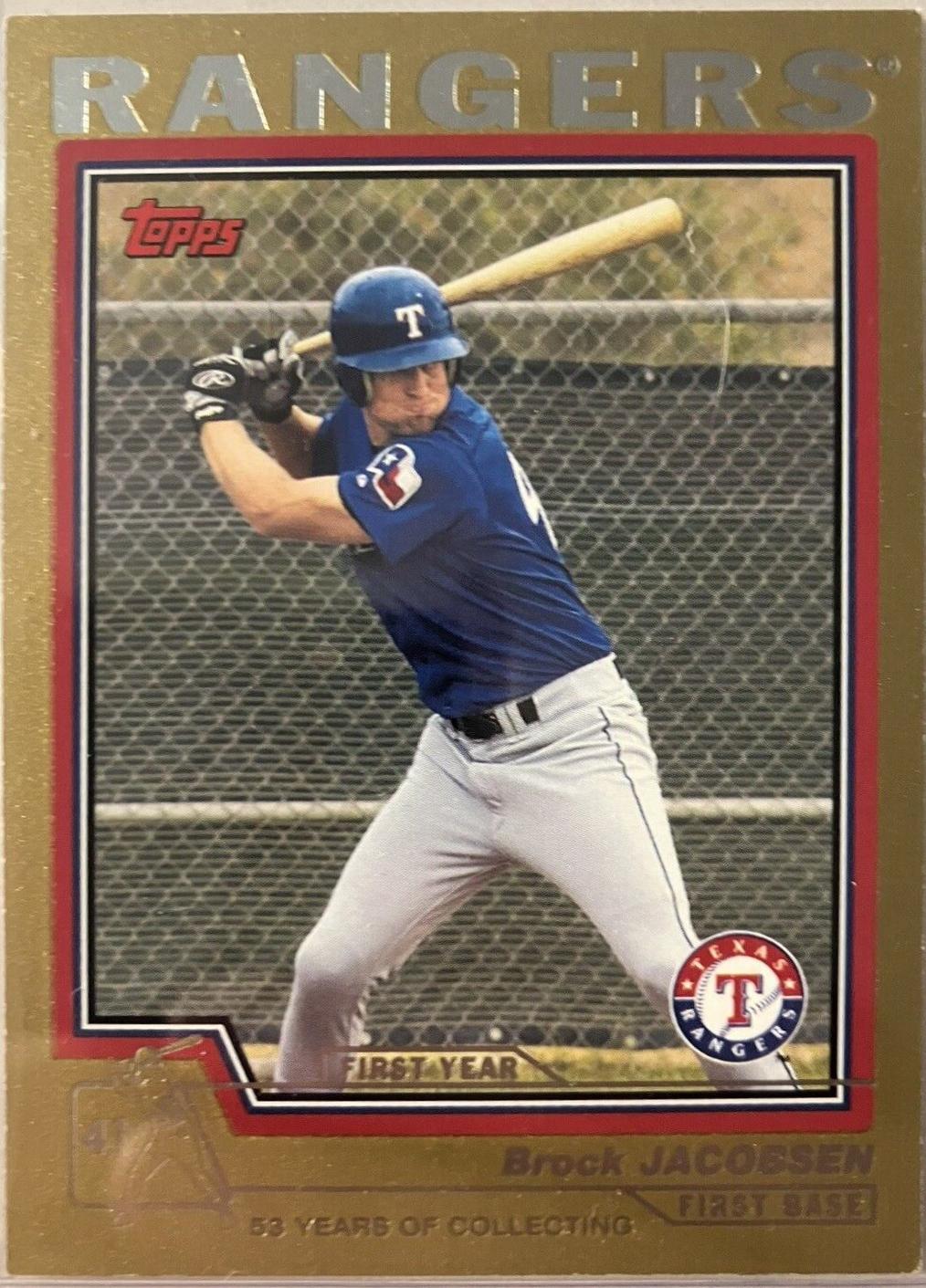 Brock Jacobsen #T138 Baseball Cards 2004 Topps Traded