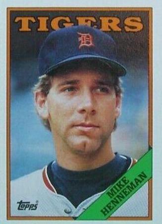 Mike Henneman #582 Baseball Cards 1988 Topps