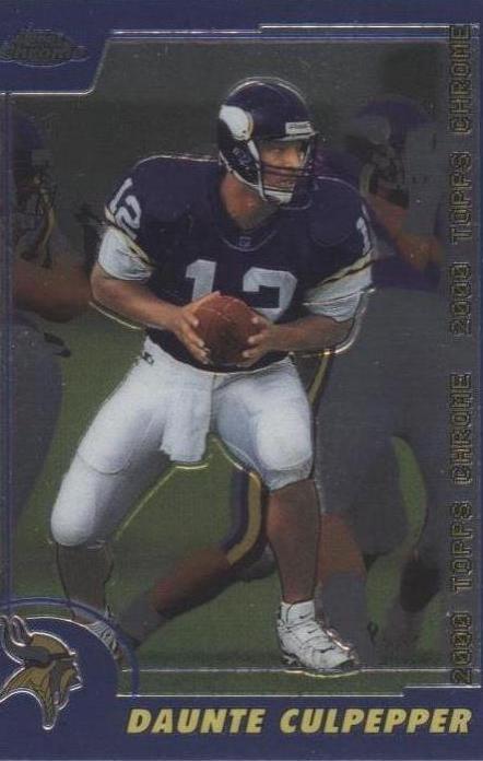 Daunte Culpepper #CP4 Football Cards 2000 Topps Chrome Preview