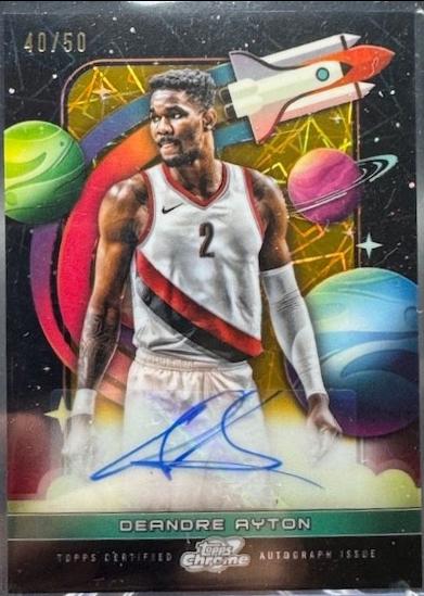 Deandre Ayton [Gold Interstellar] #FFS-DA