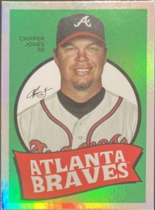 Chipper Jones #69T-6 Baseball Cards 2023 Topps Archives 1969 Single Player Foil
