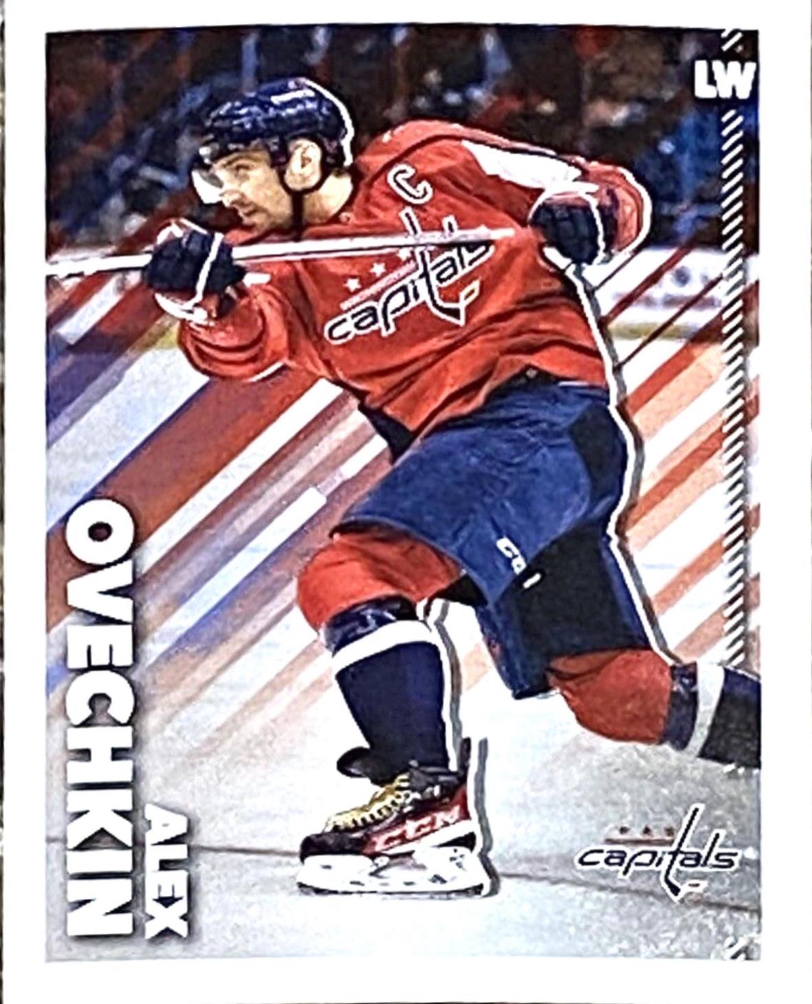 Alex Ovechkin #516 Hockey Cards 2022 Topps NHL Sticker