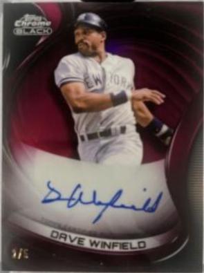Dave Winfield [Red] #CBA-DW