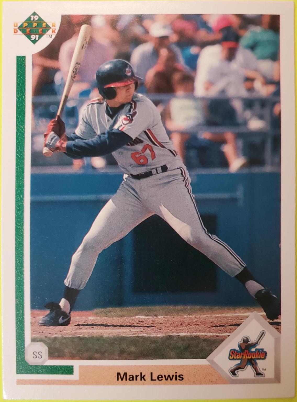 Mark Lewis #17 Baseball Cards 1991 Upper Deck