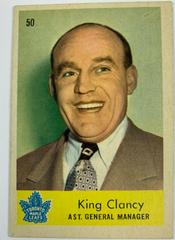 King Clancy #50 Hockey Cards 1959 Parkhurst Prices