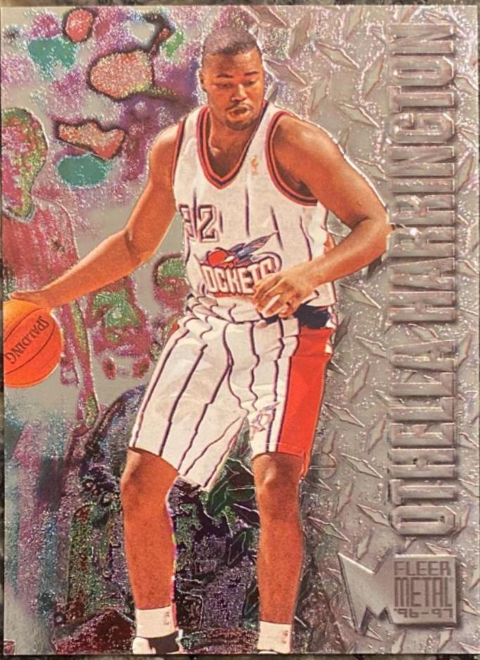 Othella Harrington #173 Basketball Cards 1996 Fleer Metal