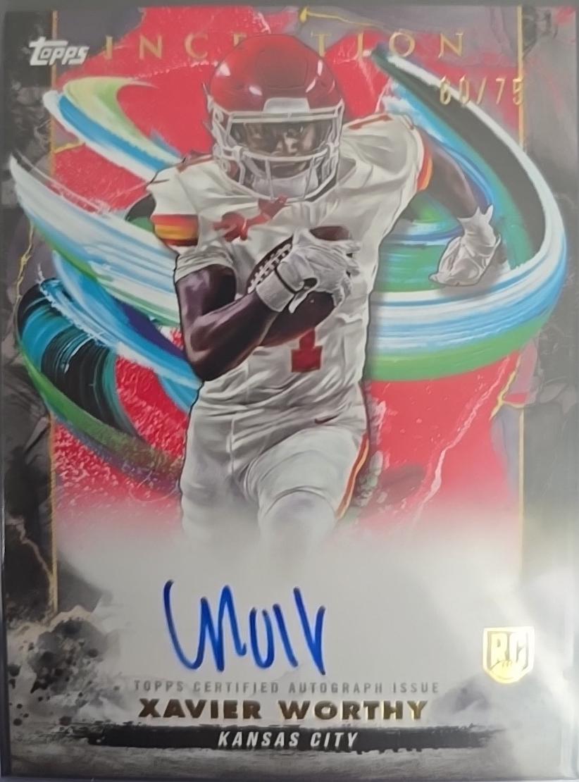 Xavier Worthy [Red] #RA-XW