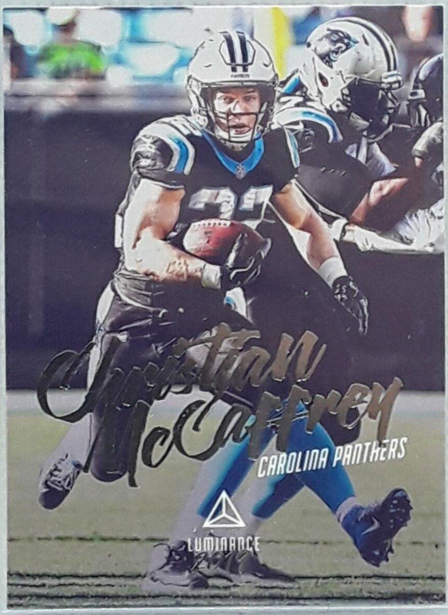 Christian McCaffrey #81 2019 Panini Luminance Football