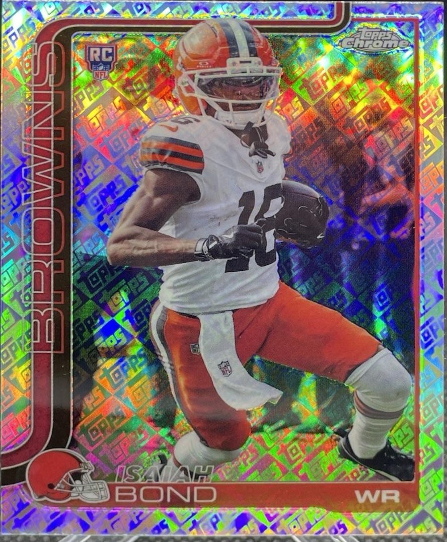 Isaiah Bond [Topps Refractor] #341