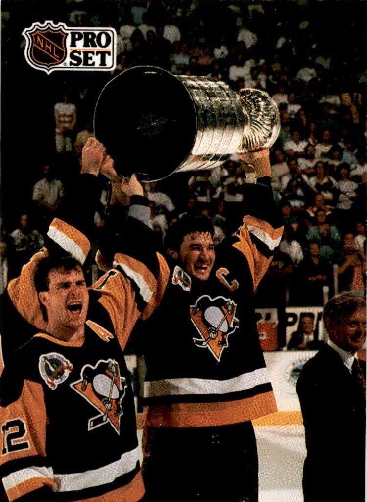 Mario Lemieux #318 Hockey Cards 1991 Pro Set