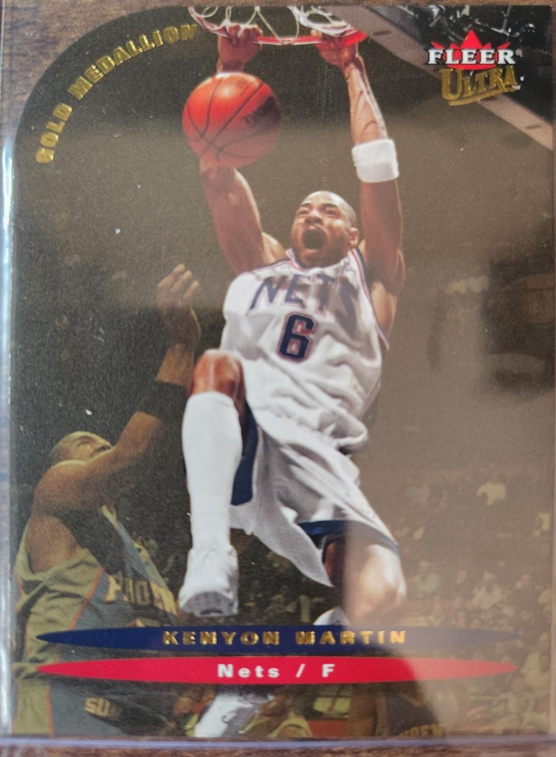 Kenyon Martin #146 2003 Ultra Gold Medallion Basketball